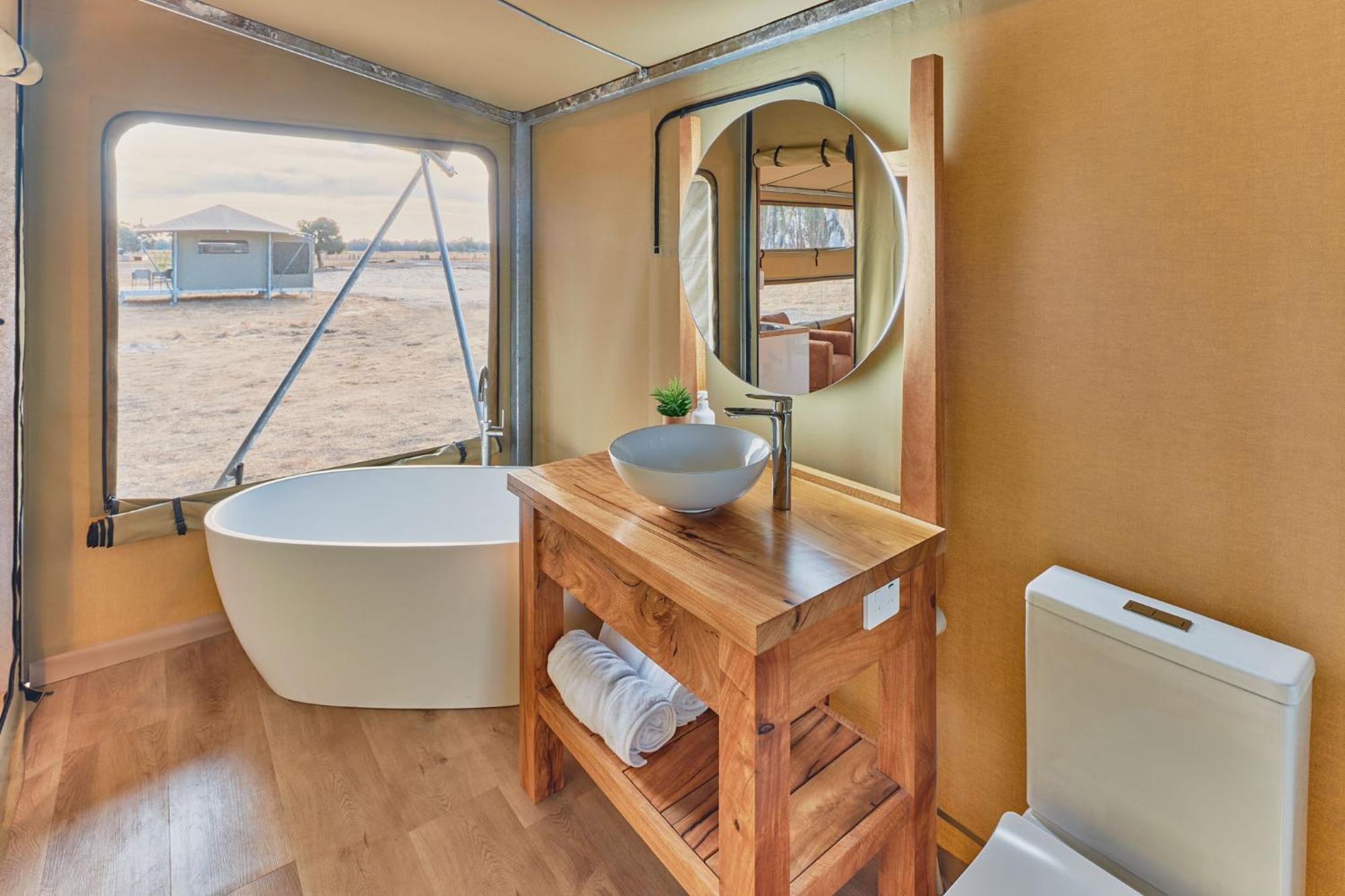 Willow Wood Glamping Retreat Broadwater Bagian luar foto
