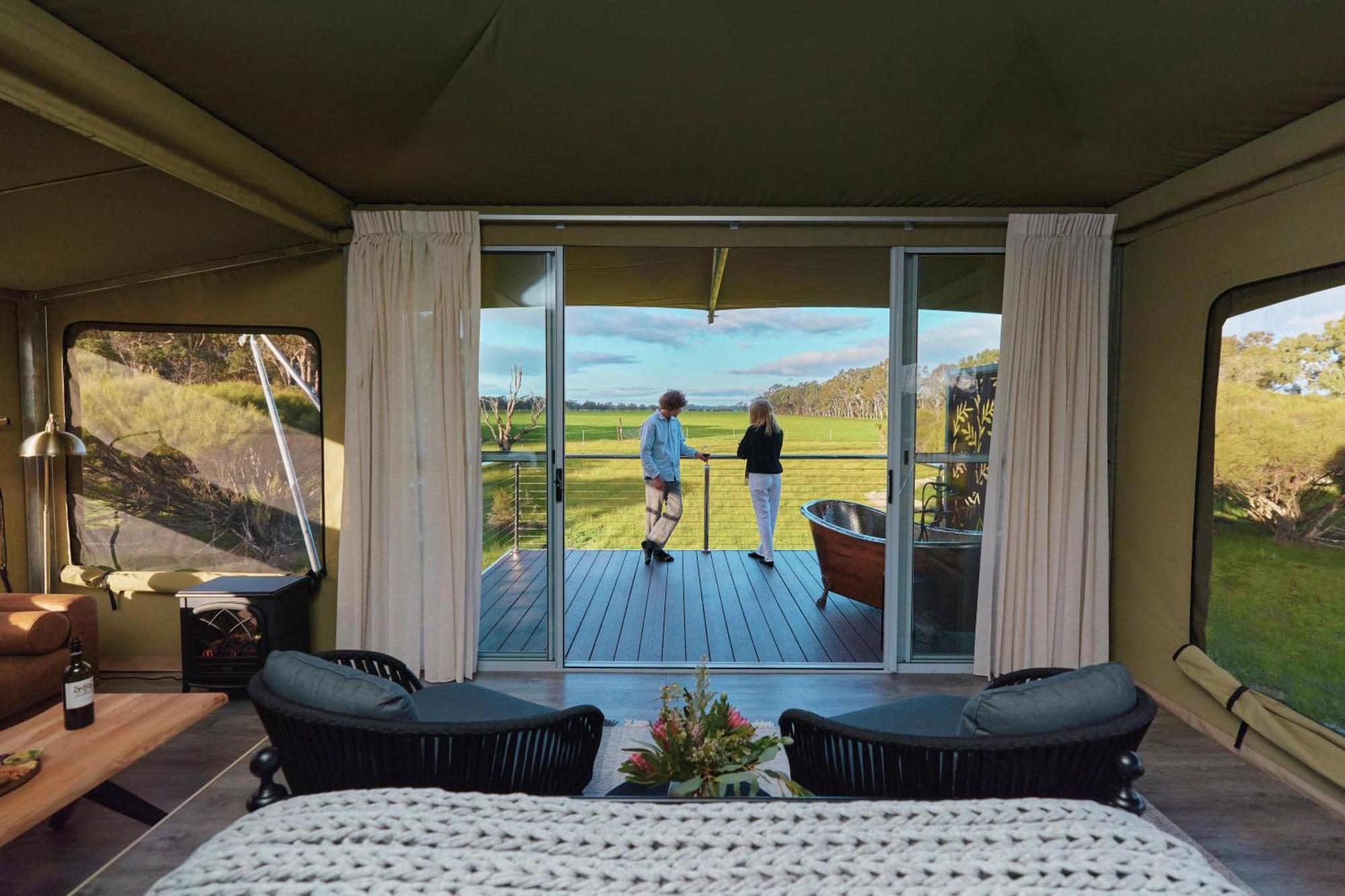 Willow Wood Glamping Retreat Broadwater Bagian luar foto