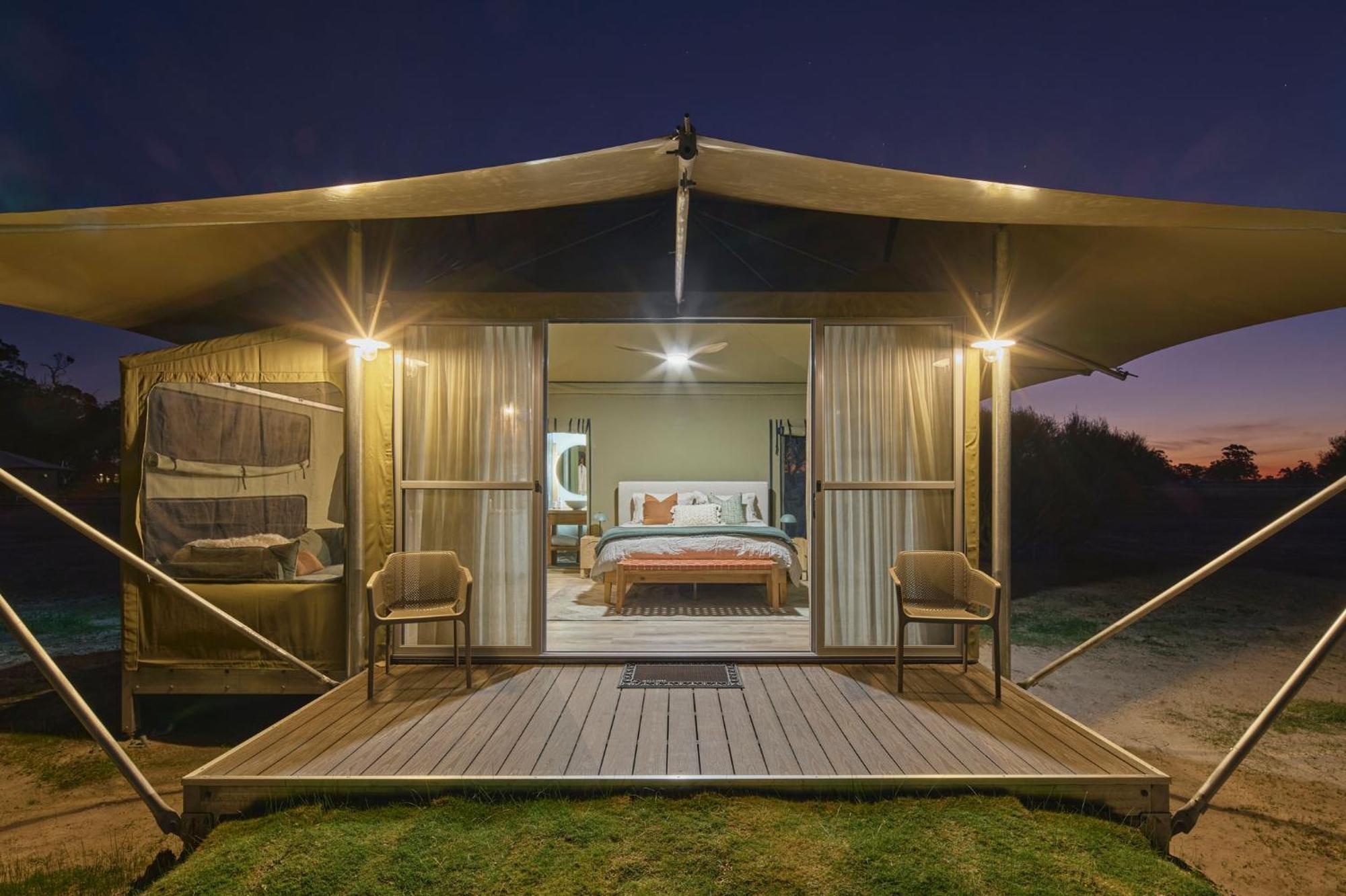 Willow Wood Glamping Retreat Broadwater Bagian luar foto